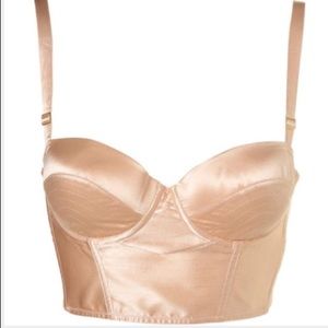 👑TOPSHOP👑 SATIN BUSTIER